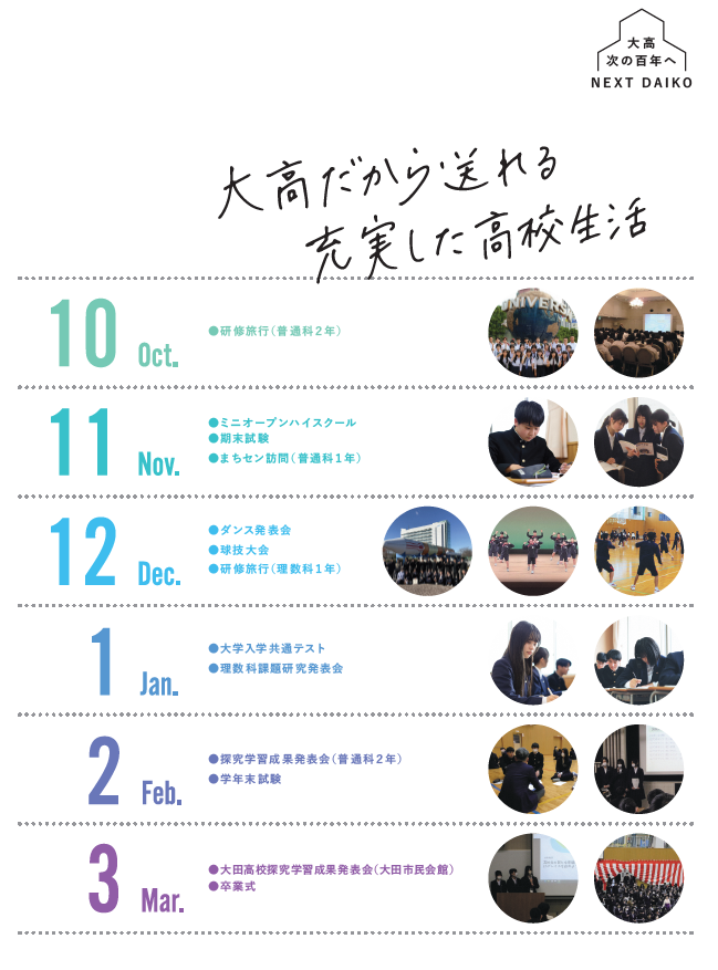 R8行事下半期