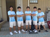 総体ユニフォーム整列